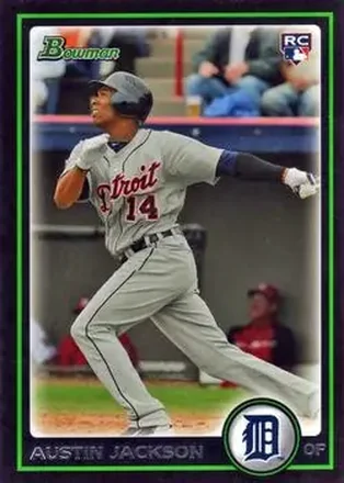 2010 Bowman Draft Picks & Prospects #BDP10 - Austin Jackson - Detroit Tigers