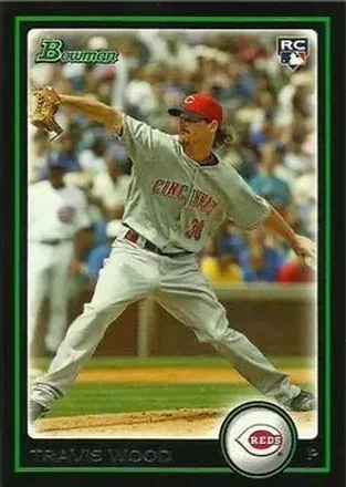 2010 Bowman Draft Picks & Prospects #BDP33 - Travis Wood - Cincinnati Reds