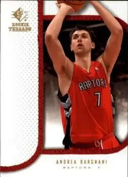 2007-08 SP Rookie Threads #4 Andrea Bargnani