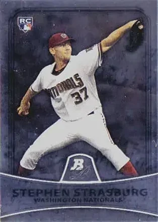 2010 Bowman Platinum #1 - Stephen Strasburg - Washington Nationals