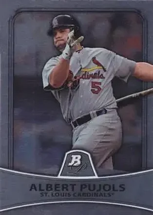 2010 Bowman Platinum #5 - Albert Pujols - St. Louis Cardinals