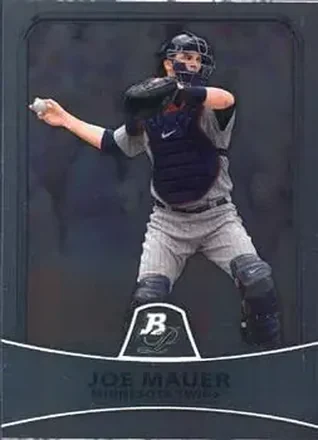 2010 Bowman Platinum #14 - Joe Mauer - Minnesota Twins