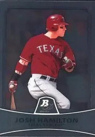 2010 Bowman Platinum #17 - Josh Hamilton - Texas Rangers