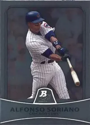 2010 Bowman Platinum #22 - Alfonso Soriano - Chicago Cubs