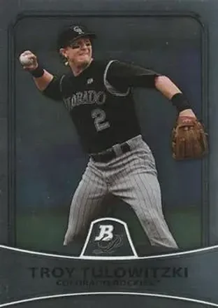 2010 Bowman Platinum #26 - Troy Tulowitzki - Colorado Rockies