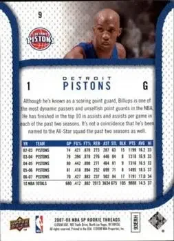 Back of Chauncey Billups