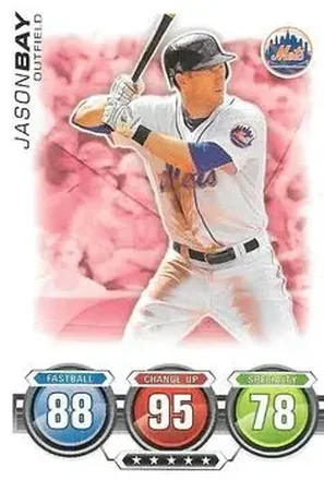 2010 Topps Attax #NNO - Jason Bay - New York Mets