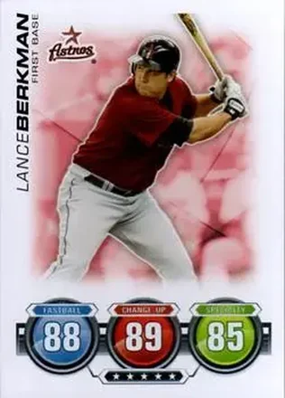 2010 Topps Attax #NNO - Lance Berkman - Houston Astros