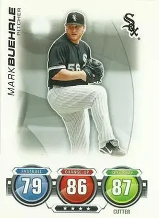 2010 Topps Attax #NNO - Mark Buehrle - Chicago White Sox