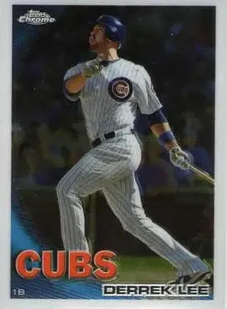 2010 Topps Chrome #2 - Derrek Lee - Chicago Cubs