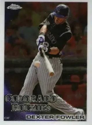 2010 Topps Chrome #6 - Dexter Fowler - Colorado Rockies