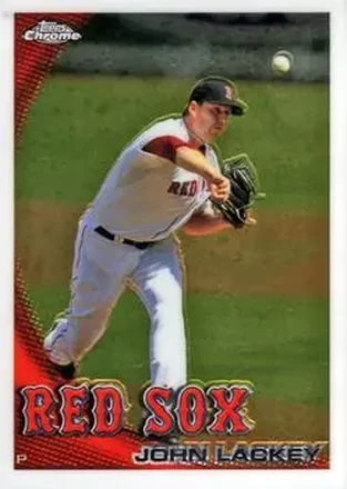 2010 Topps Chrome #19 - John Lackey - Boston Red Sox