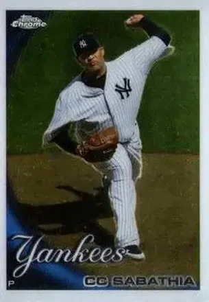 2010 Topps Chrome #21 - CC Sabathia - New York Yankees