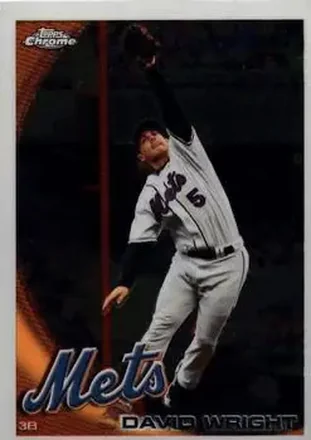 2010 Topps Chrome #22 - David Wright - New York Mets