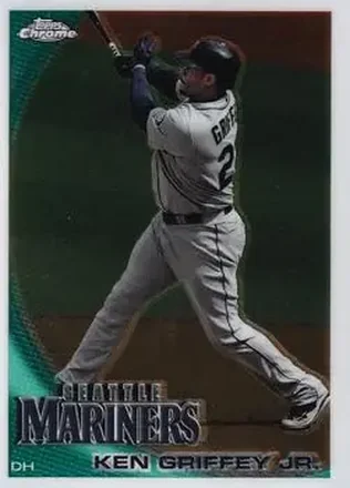 2010 Topps Chrome #28 - Ken Griffey Jr. - Seattle Mariners