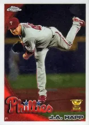 2010 Topps Chrome feature card