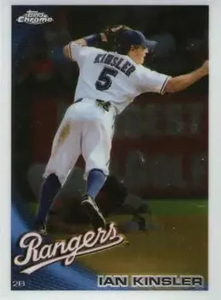 2010 Topps Chrome #30 - Ian Kinsler - Texas Rangers