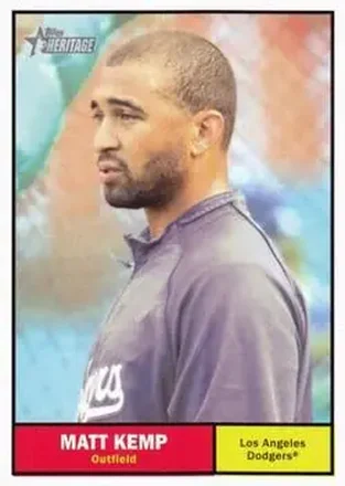2010 Topps Heritage feature card