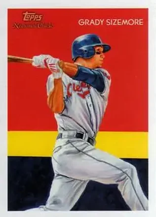 2010 Topps National Chicle #2 - Grady Sizemore - Cleveland Indians