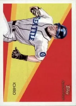 2010 Topps National Chicle #3 - Ichiro - Seattle Mariners