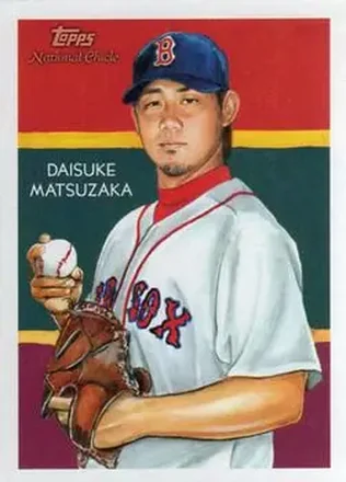 2010 Topps National Chicle #4 - Daisuke Matsuzaka - Boston Red Sox