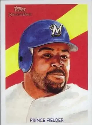 2010 Topps National Chicle #5 - Prince Fielder - Milwaukee Brewers