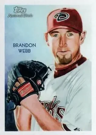 2010 Topps National Chicle #9 - Brandon Webb - Arizona Diamondbacks