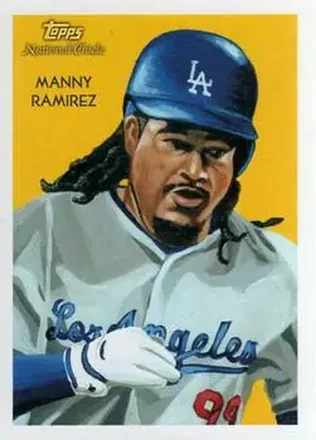2010 Topps National Chicle #10 - Manny Ramirez - Los Angeles Dodgers