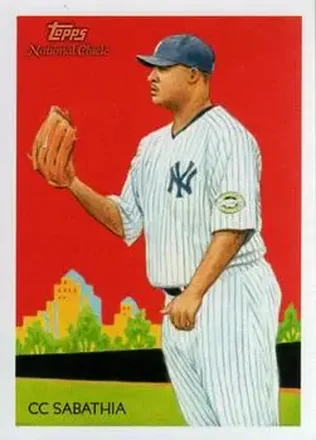 2010 Topps National Chicle #11 - CC Sabathia - New York Yankees