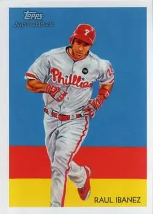 2010 Topps National Chicle #12 - Raul Ibanez - Philadelphia Phillies