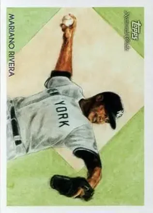 2010 Topps National Chicle #14 - Mariano Rivera - New York Yankees