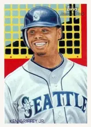 2010 Topps National Chicle #17 - Ken Griffey Jr. - Seattle Mariners