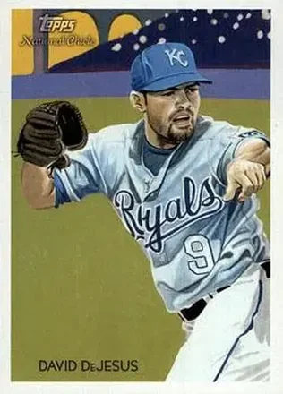2010 Topps National Chicle #20 - David DeJesus - Kansas City Royals