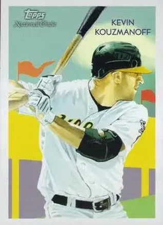 2010 Topps National Chicle #24 - Kevin Kouzmanoff - Oakland Athletics