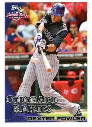 2010 Topps Opening Day #9 - Dexter Fowler - Colorado Rockies