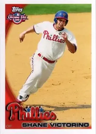 2010 Topps Opening Day #13 - Shane Victorino - Philadelphia Phillies