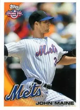 2010 Topps Opening Day #14 - John Maine - New York Mets
