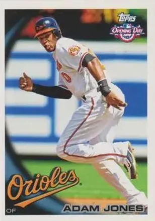 2010 Topps Opening Day #15 - Adam Jones - Baltimore Orioles