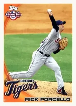 2010 Topps Opening Day #18 - Rick Porcello - Detroit Tigers