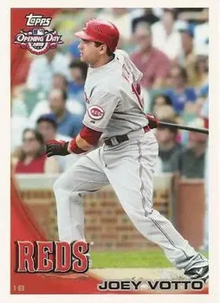 2010 Topps Opening Day #23 - Joey Votto - Cincinnati Reds