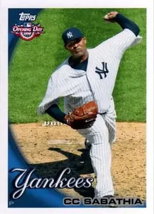 2010 Topps Opening Day #30 - CC Sabathia - New York Yankees
