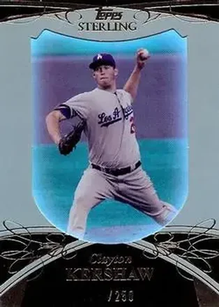 2010 Topps Sterling #9 - Clayton Kershaw - Los Angeles Dodgers