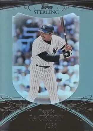2010 Topps Sterling #18 - Reggie Jackson (b.1946 OF) - New York Yankees