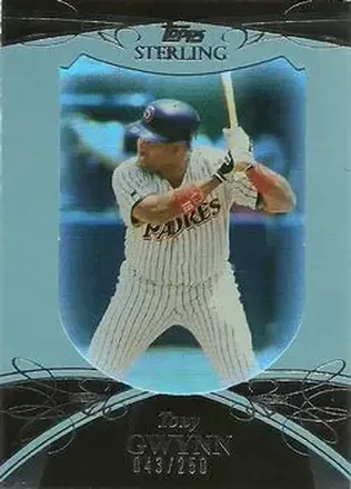 2010 Topps Sterling #19 - Tony Gwynn - San Diego Padres
