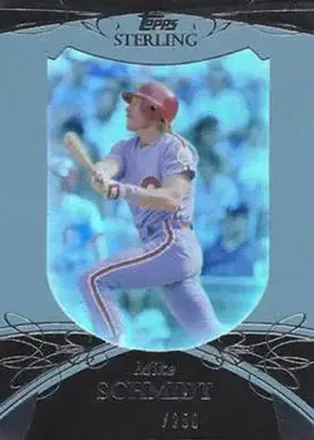 2010 Topps Sterling #20 - Mike Schmidt - Philadelphia Phillies