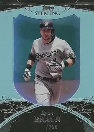 2010 Topps Sterling #24 - Ryan Braun - Milwaukee Brewers