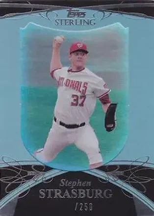 2010 Topps Sterling #37 - Stephen Strasburg - Washington Nationals