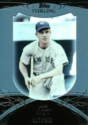 2010 Topps Sterling #40 - Mel Ott - New York Giants