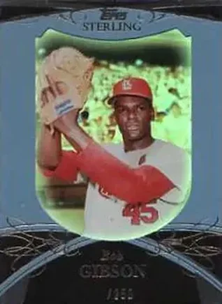 2010 Topps Sterling #45 - Bob Gibson - St. Louis Cardinals