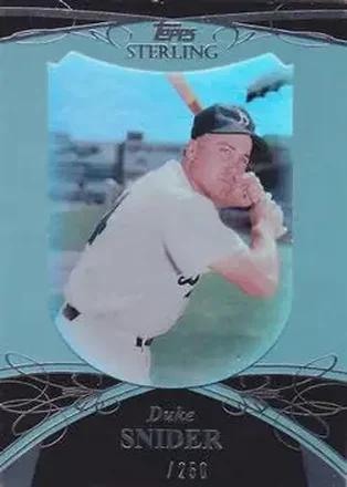 2010 Topps Sterling #46 - Edwin "Duke" Snider - Brooklyn Dodgers